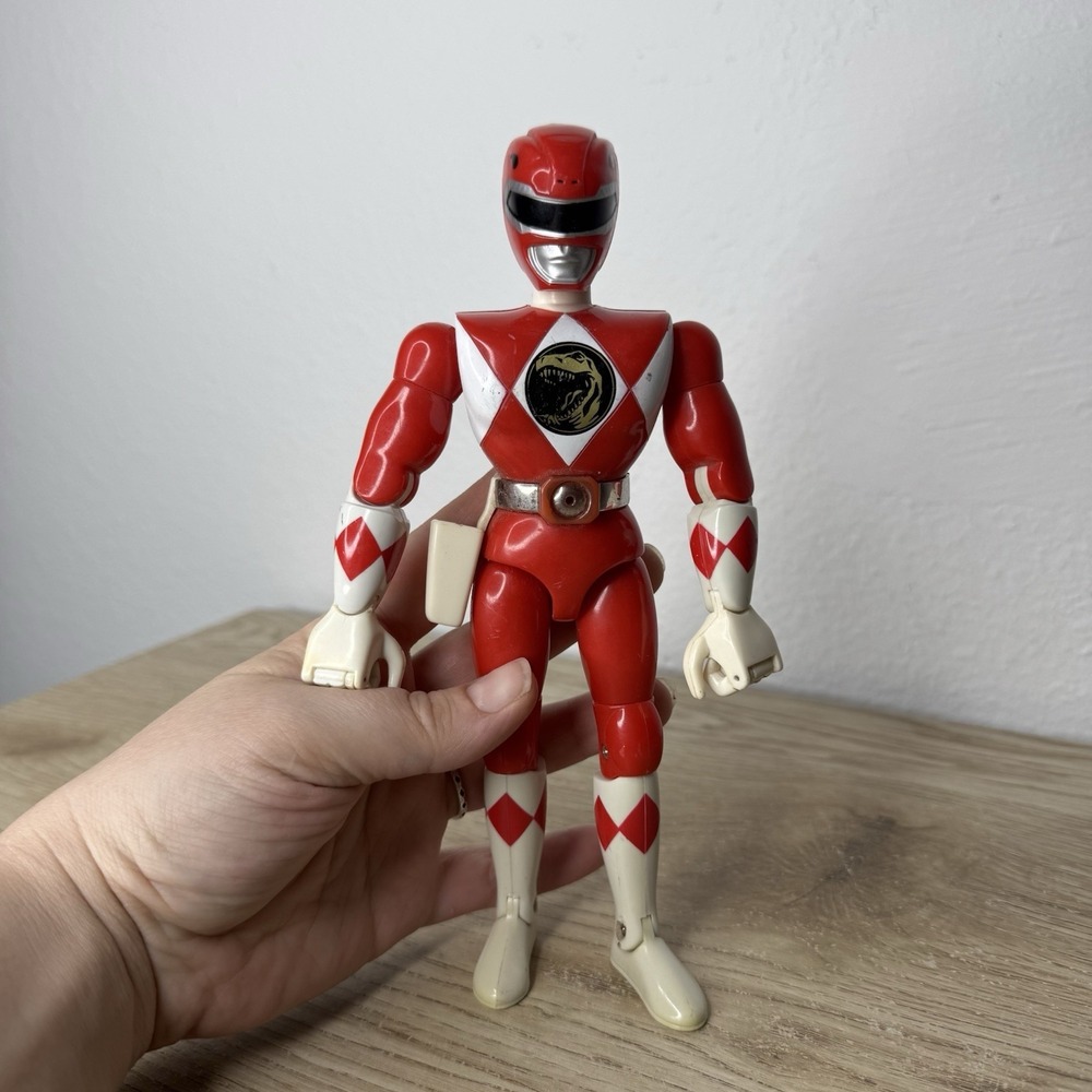 Bandai 1993 Mighty Morphin‎ Power Rangers Jason Red Ranger Action Figure